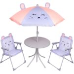 Relsy Cartoon Animal Patio Dining Set