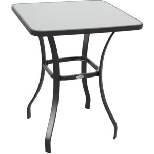 OutSunny Patio Table 84B-035 Metal Outdoor Bar Table