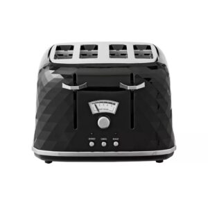 De'Longhi CTJ4003 Brillante 4 Slice Toaster - Black